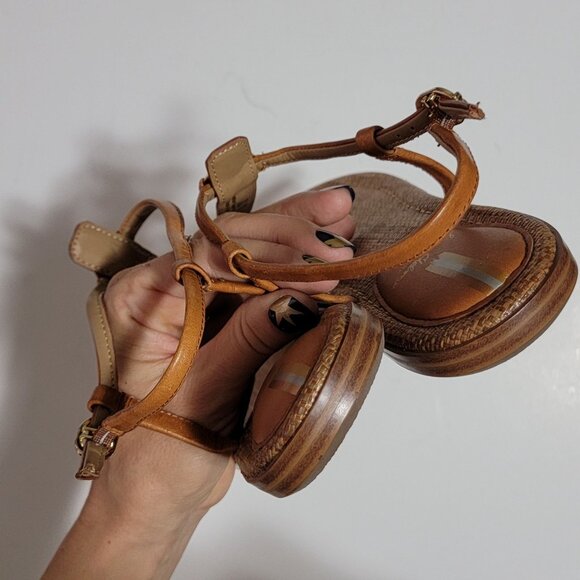 NEW Sam Edelman Gigi Signet Sandal Womens 9.5 Chic Minimalist Old Money Brown - Picture 6 of 8